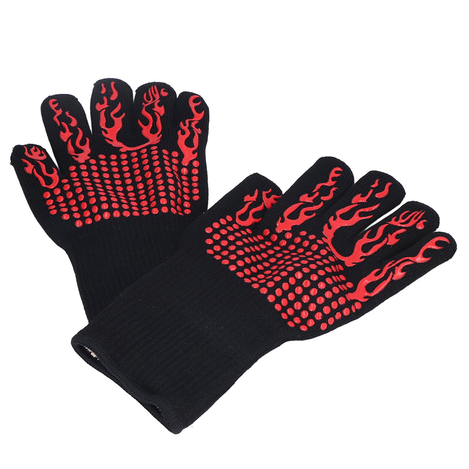 800 ℃ Heat Resistant Gloves Washable Insulation Fireproof Gloves for Outdoor BBQ Grilling — image 5