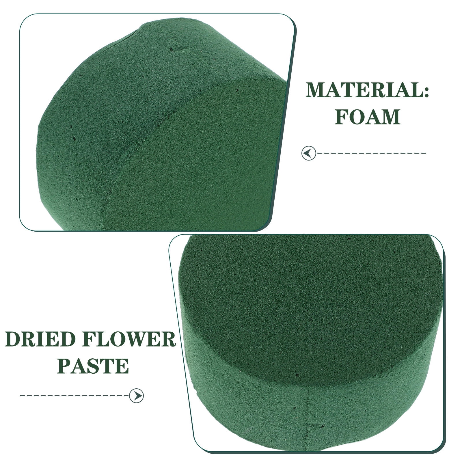 10Pcs Green Foam For Flower Arrangements Absorbent Blocks For Professional Florists — image 3
