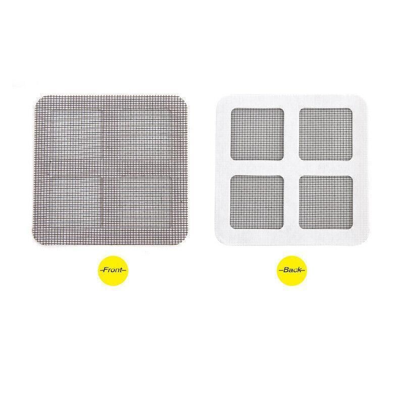 12X Fly Screen Net Repair Tape Patch Adhesive Door Curtain For Mending Holes Set — image 4