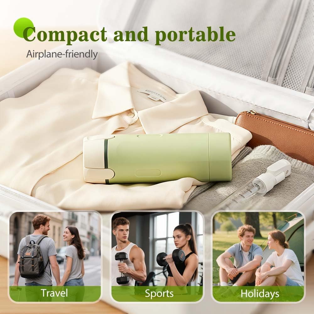 4 in 1 Travel Perfume Bottle Refillable, 4 Pack 30ML Travel Bottles for Toiletries, Leak-Proof & Portable Travel Dispensers Containers for Shampoo, Lotion — image 2