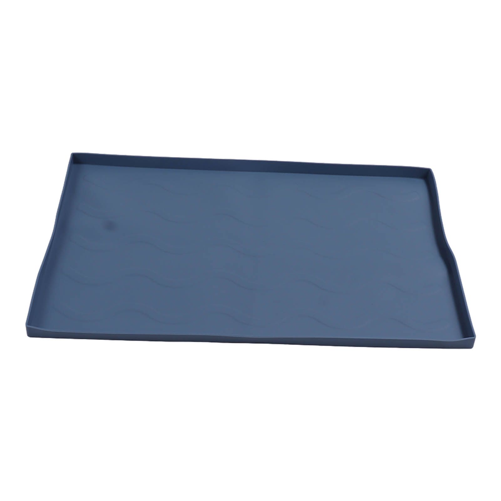 Grill Mat Silicone Blackstone Griddle Top Cover Anti Sticky Grill Protective Cover Mat 22inch Dark Blue — image 4
