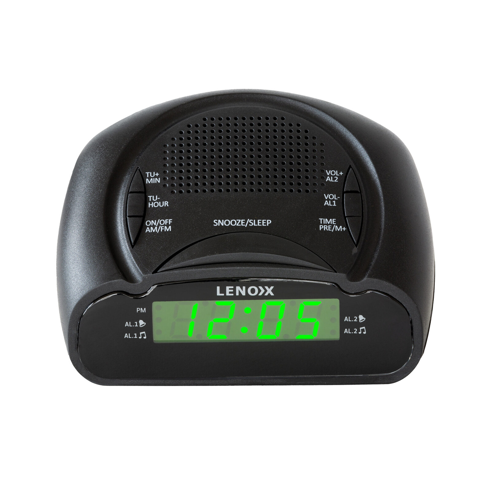 AM/FM Alarm Clock & Radio w/ Green LED Time Numbering — image 5