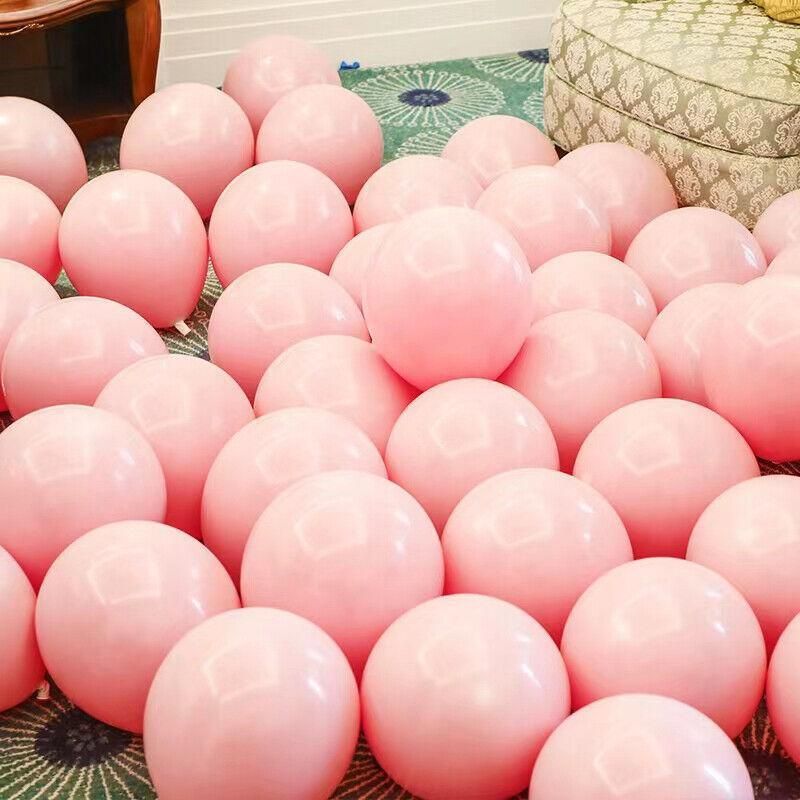 25cm Pastel Latex Balloons for Party Decoration Macaron Colour Helium Air Fill 10/100PCS - Green 100PCS β image 6