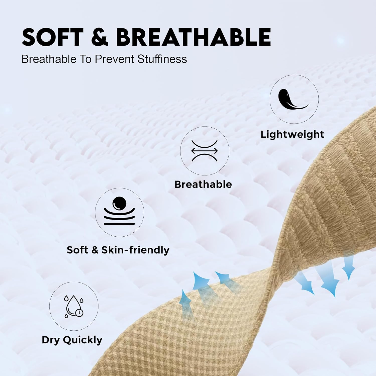 Ultra-soft Nylon Sport Band Compatible with WHOOP 5.0, One, Peak, and Life | Breathable, Durable & Secure Fit Strap | NOT for Gen 4 — image 2