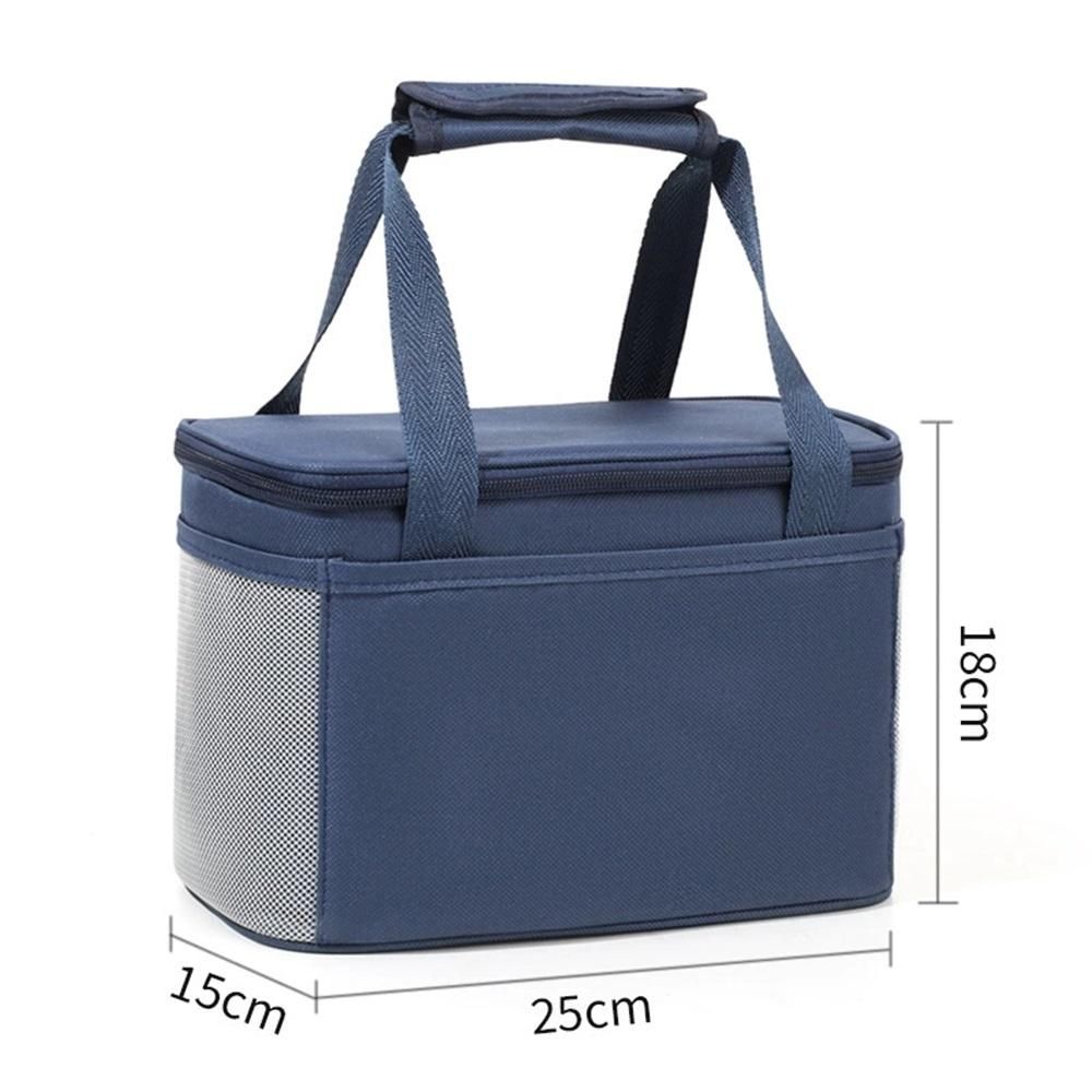 Insulated Lunch Bag for Women/Men - Reusable Lunch Box for Office Picnic Hiking Beach - Leakproof Cooler Tote Bag Organizer Strap for Adults - Blue โ image 5