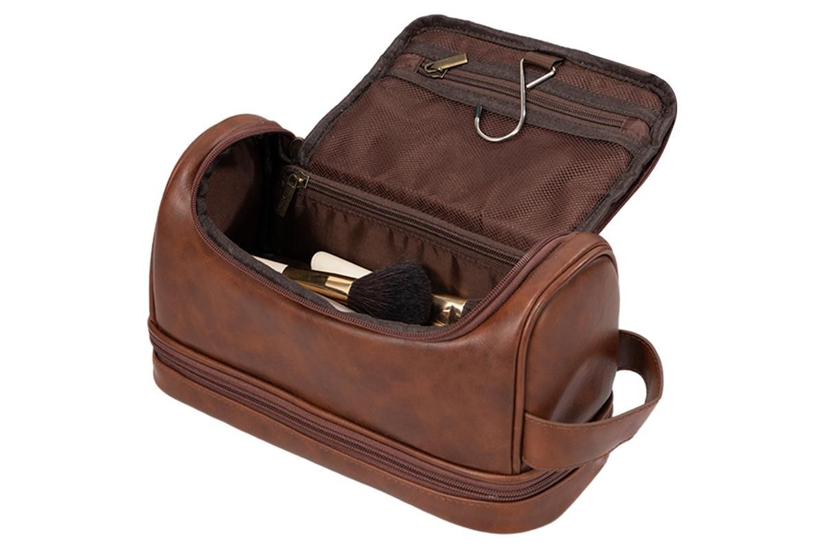 Travel Cosmetic Bag Hanging Zipper Makeup Case Organizer Storage Wash Pouch โ image 3