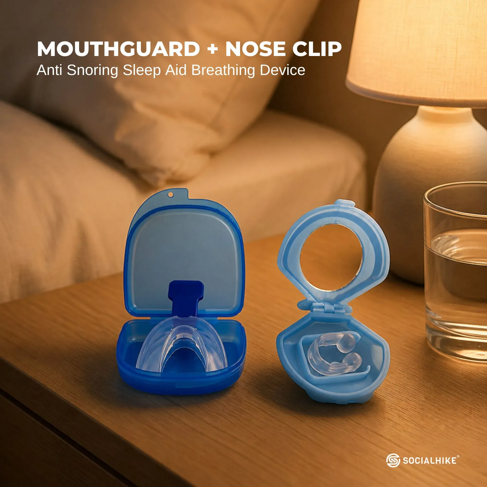 Social Hike 3x Anti Snoring Aid Nose Clips - Sleep + Breathing Device โ image 2