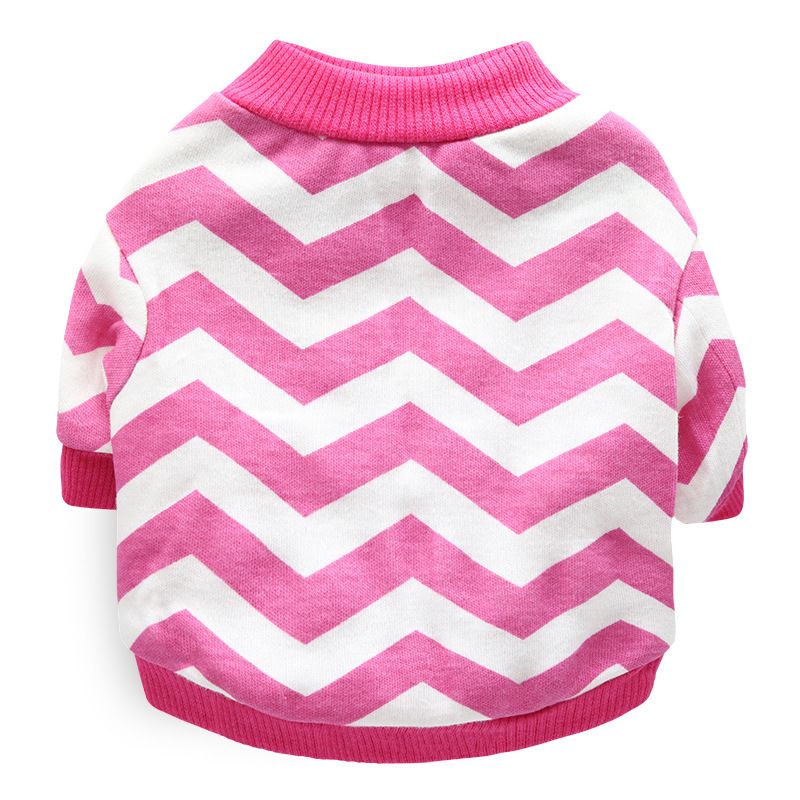 DROOLING DOG Pet Dog Cat Clothes Cotton T Shirt Pink (discounted) XS Size: XS; Neck (cm): 20-24; Bust (cm): 28-32; Back length (cm): 18-20; Recommended pet