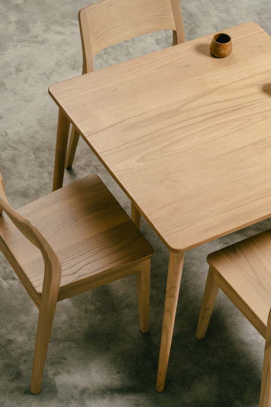 Nobu Oak Dining Table 90 x 90cm (Natural) โ image 4