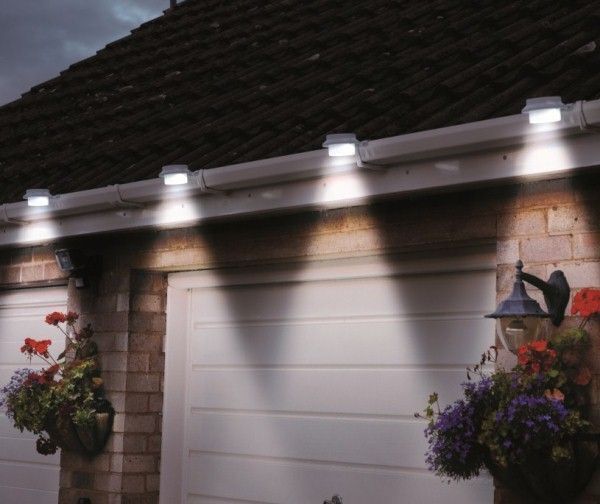 Solar Multipurpose Light (6-Piece, White) w/ Screw & Mount, Energy-Saving — image 4