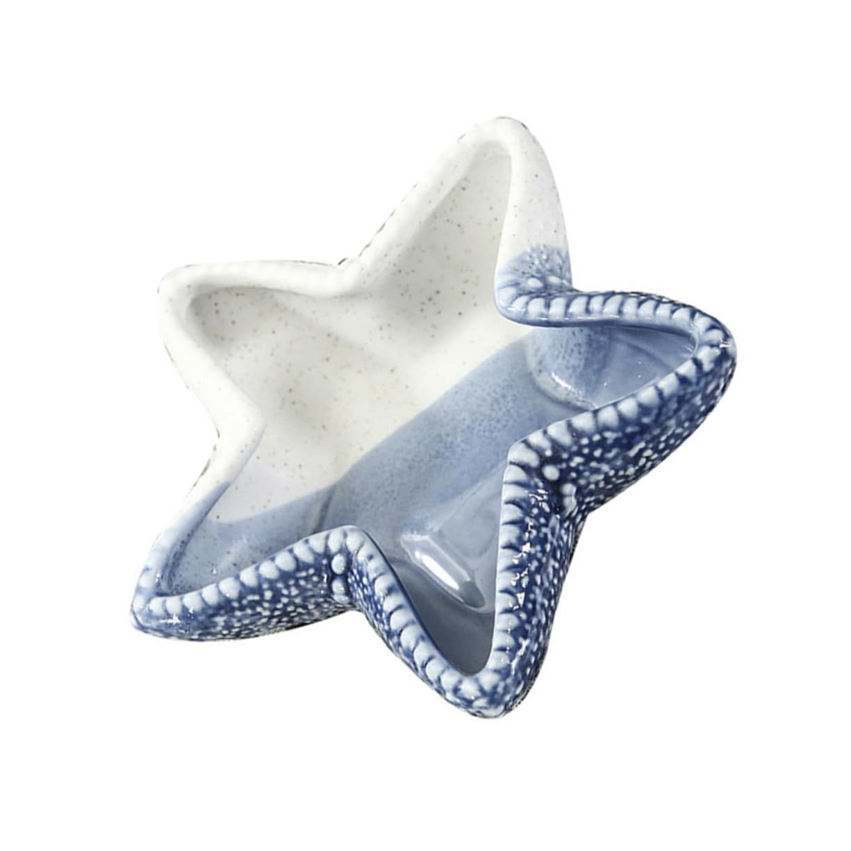 Starfish Storage Tray Candy Display Bowl Makeup pallete Nautical Jewelry Dish Shells Key Animal Decor Ceramic Storage Plates