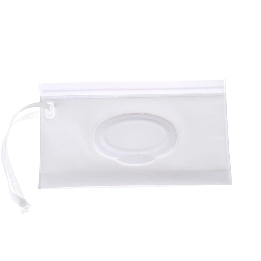 2Pcs Portable Wet Wipes Dispenser Holder Wipes Bags Case Pouch Reusable Refillable Travel Wipes Pouches Storage Container Bag โ image 2