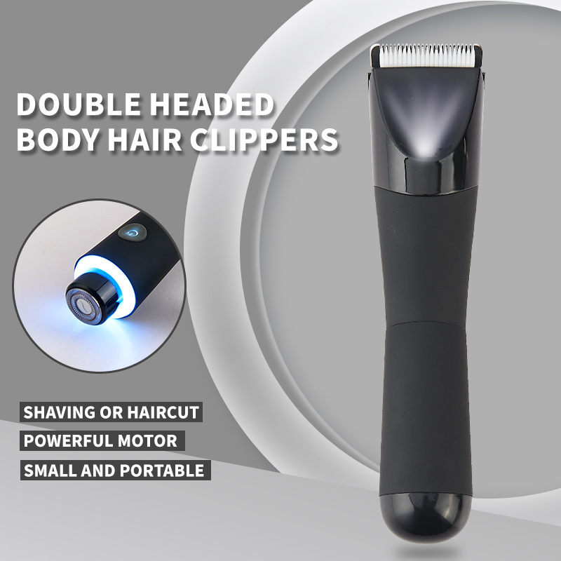 Black Electric Shaver for Women - Painless Hair Remover with USB Charging โ image 2