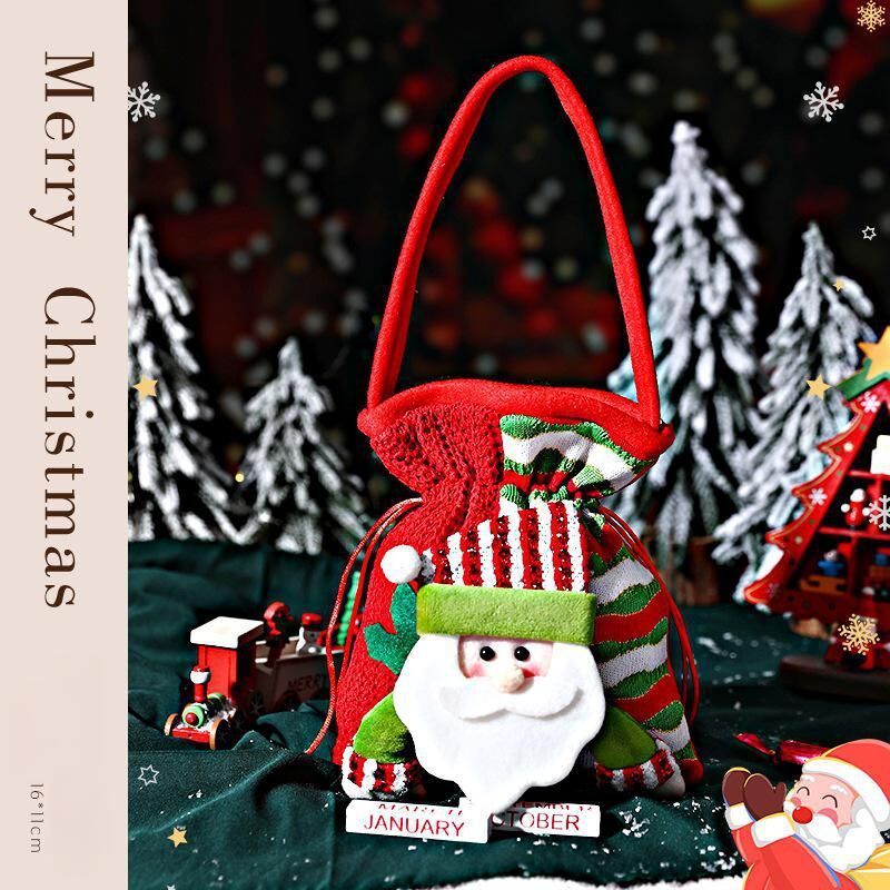 Christmas gift Festive Aussie Christmas Gift Bags: Cute Reindeer, Santa & Snowman Pouches for Xmas Treats & Gifting（Snowman） — image 6