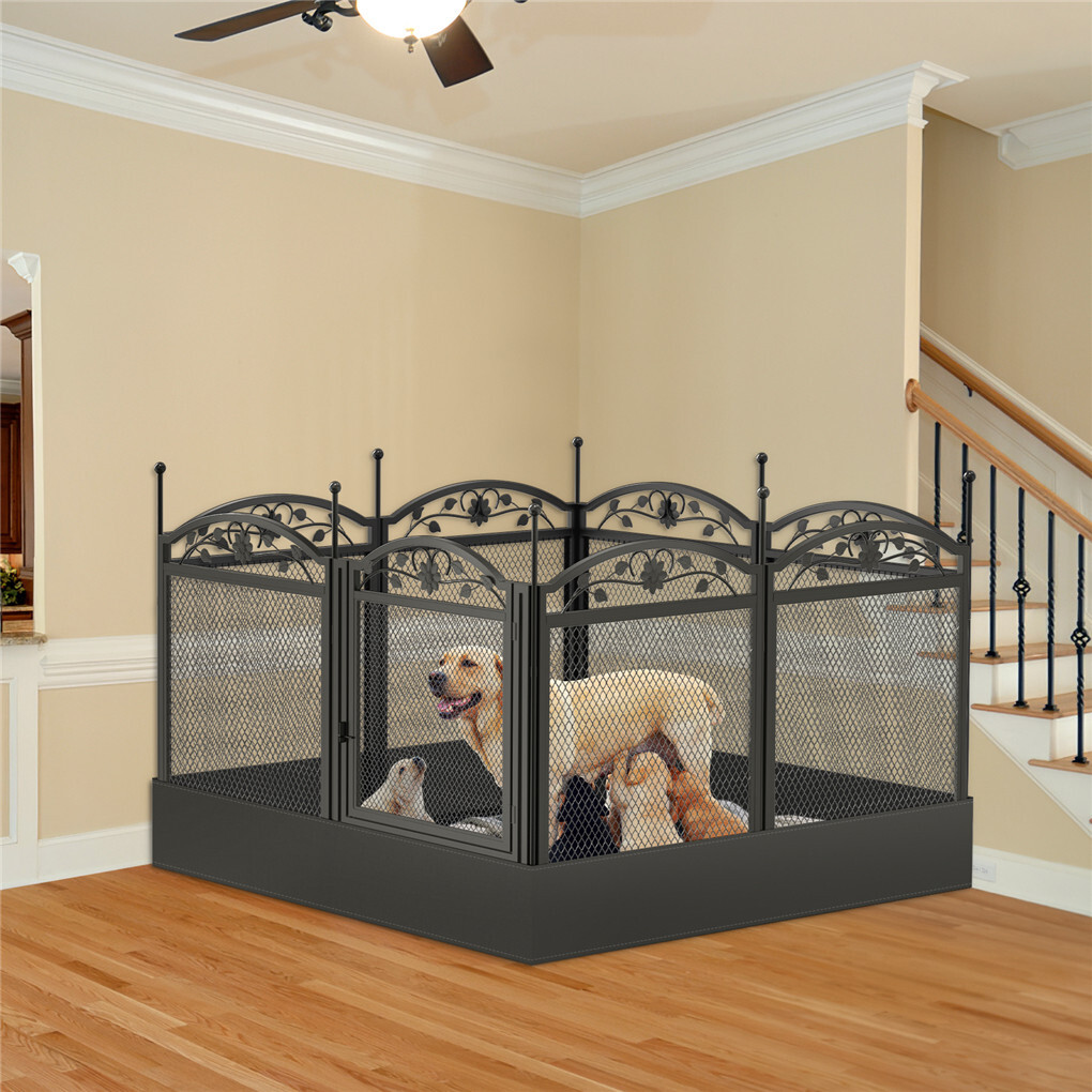 3 in 1 Dog Playpen Extra Large Dog Whelping Fence DIY Shape Garden Fence Barrier — image 3