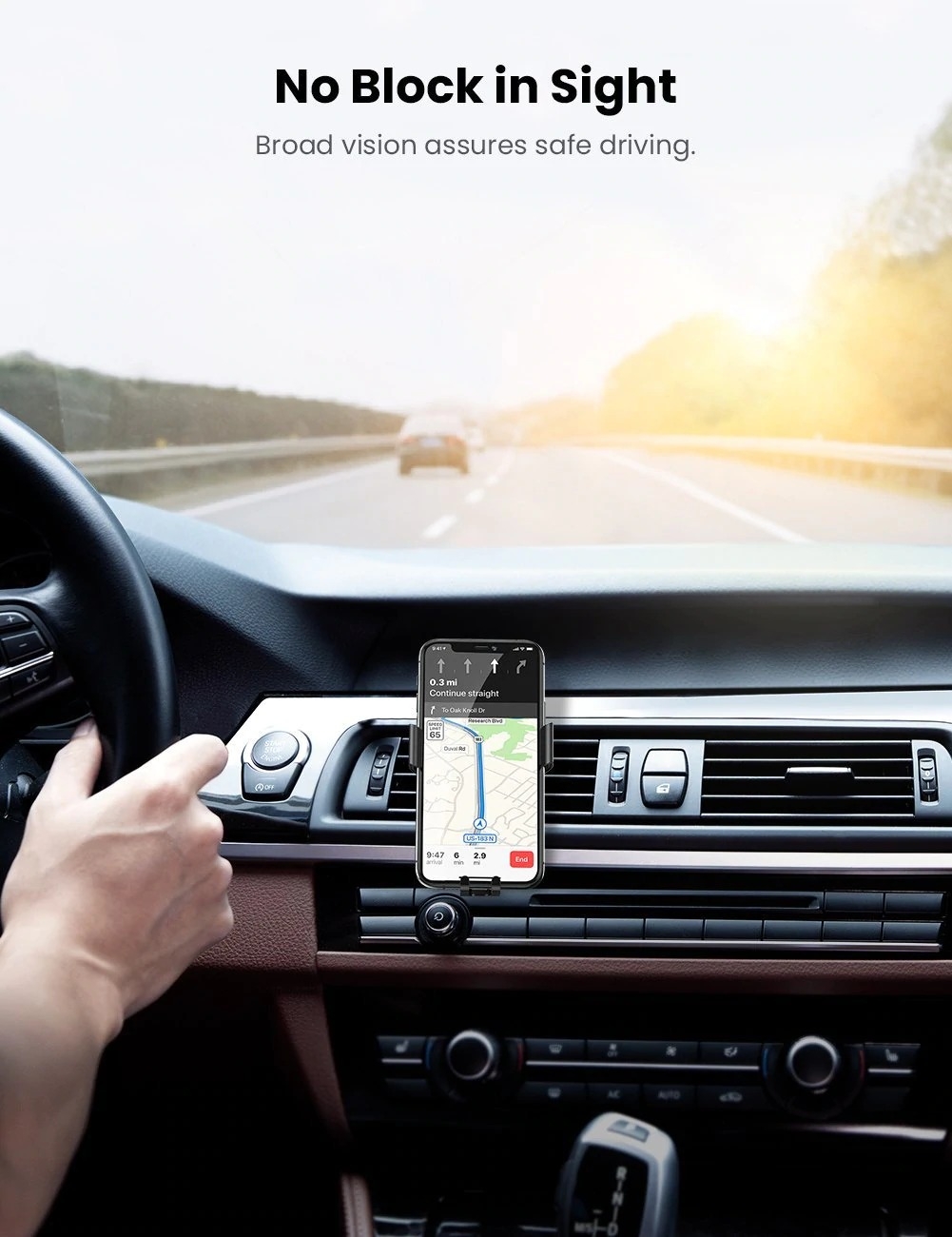 UGREEN 50564 Gravity Drive Car Mount โ image 3