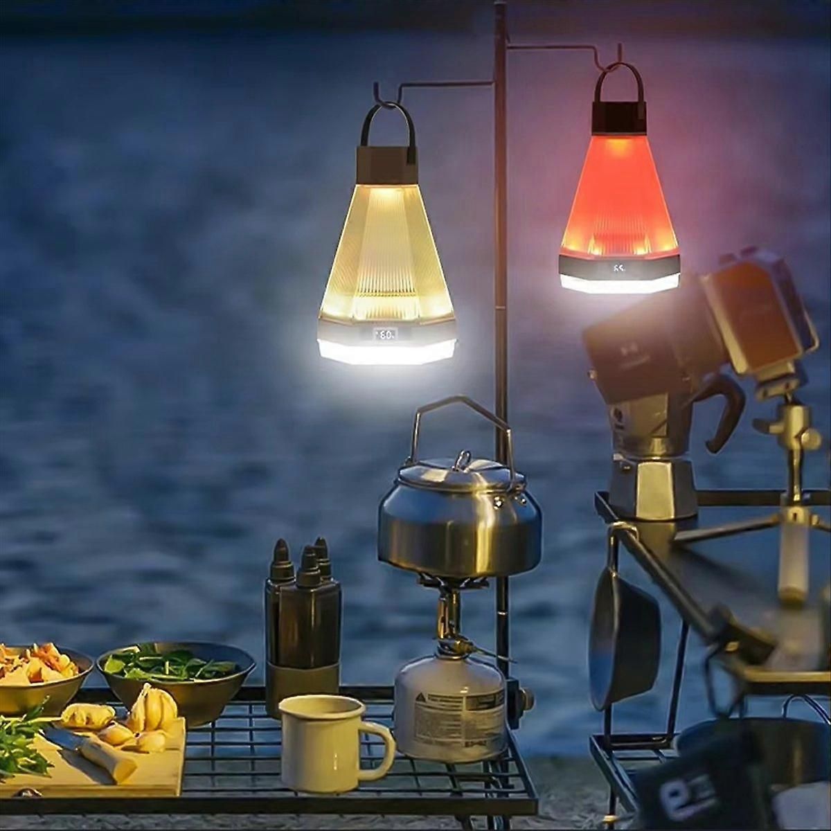 Rechargeable LED Camping Light,Outdoor Hanging Atmosphere Lamp with Adjustable Brightness,Ideal for โ image 4