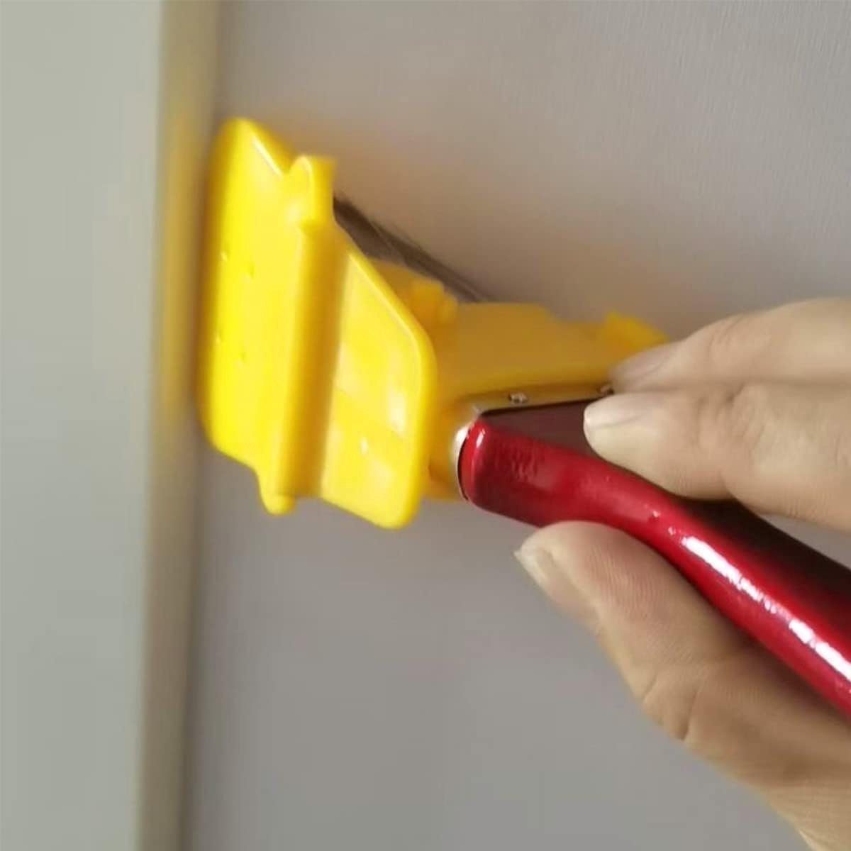 Paintbrushes - Brushes - Brush - Block brush - Wall paint - Detail brush - Painting / Painting supplies - Plastic handle - Versatile - 1-piece — image 3