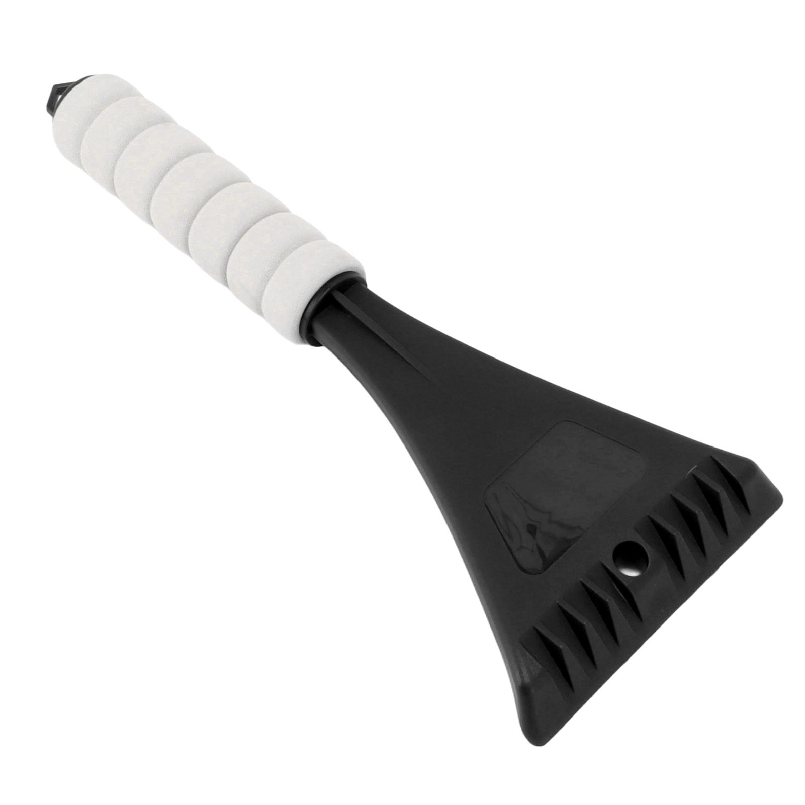 Car Windshield Shovel EVA Ergonomic Handle Rounded Corner Safe Portable Car Ice Scraper for Vehicle Outdoor Snow Black — image 6