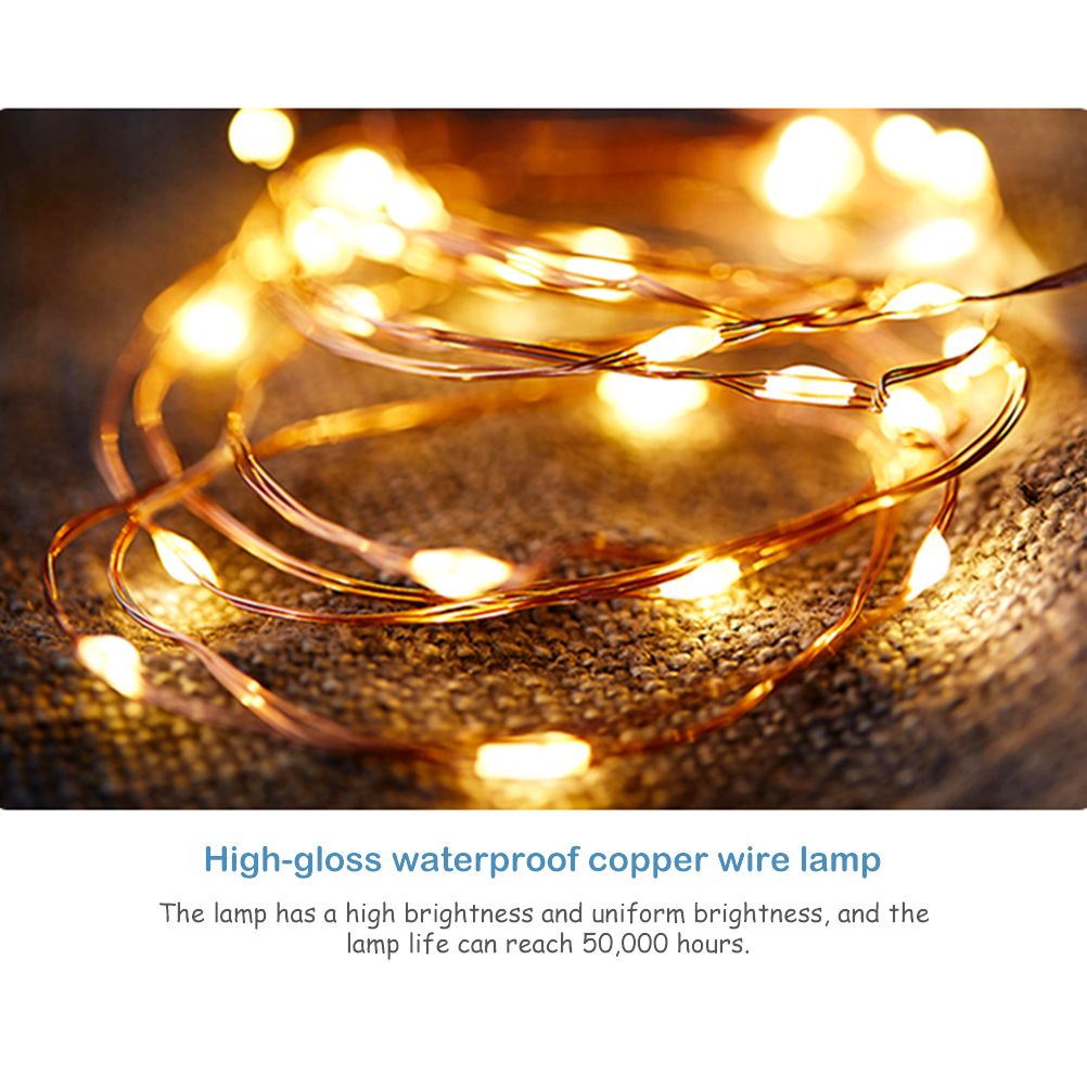 Waterfall String Lights Star Decorative Lights Twinkle Fairy Lights with Remote Control โ image 2