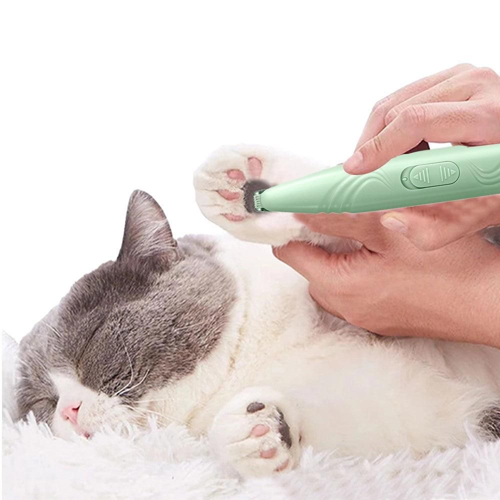 Cordless Electric Pet Grooming Clippers Hair Trimmer Paw Trimmer for Dogs Cats Green โ image 2