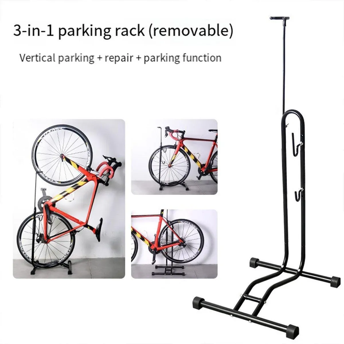 Mountain Bicycle Stand Parking Rack L Shaped Frame Bike Display Maintenance Tool โ image 4