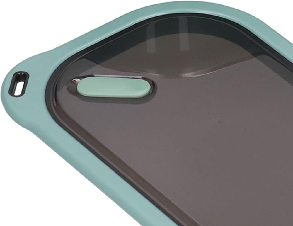 Stainless steel lunch box 1200ml with spoon, double layer 2 compartments leak-proof, 304 stainless steel, Green — image 5