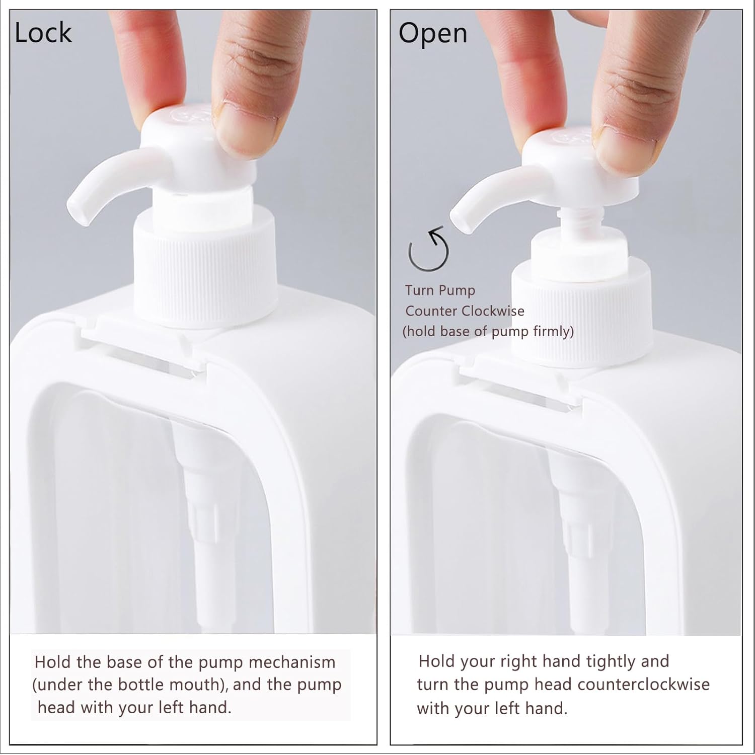 Soap Dispenser, 2 Pack 18Oz/500ml Liquid Soap Dispenser Stylish Hand Soap Dish Dispenser with Pump and 12Pcs Waterproof Labels for Bathroom,Kitchen Decor — image 5
