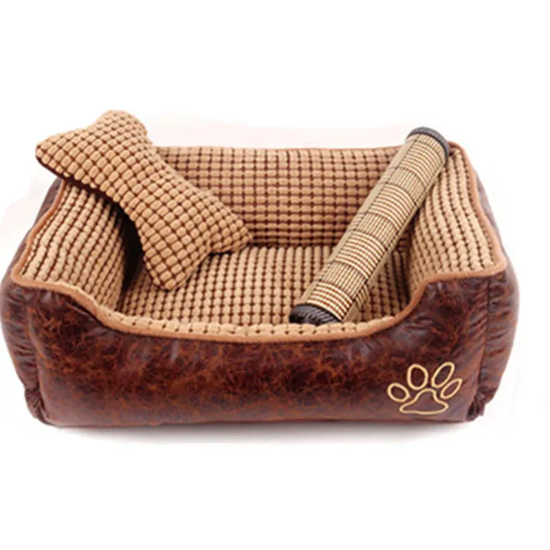 Dog Bed Suede Cotton Kennel, 1 Style, 50 × 40 × 20 cm — image 6