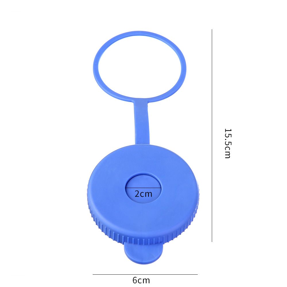 3 Gallon Silicone Water Jug Caps, Anti-Splash Reusable Non-Spilling Replacement Bottle Cap Top Lids Cover with Hang Loop -4 Packs — image 5