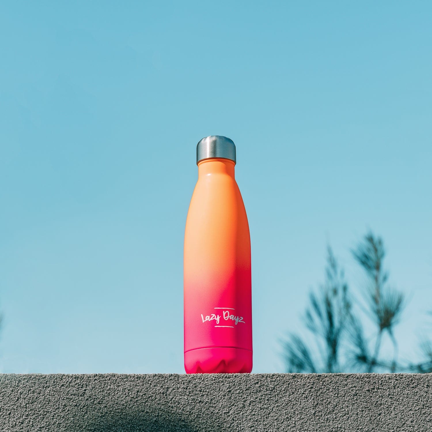 Lazy Dayz Jumbo Drink Bottle 1L - Orange Pink Ombre โ image 3