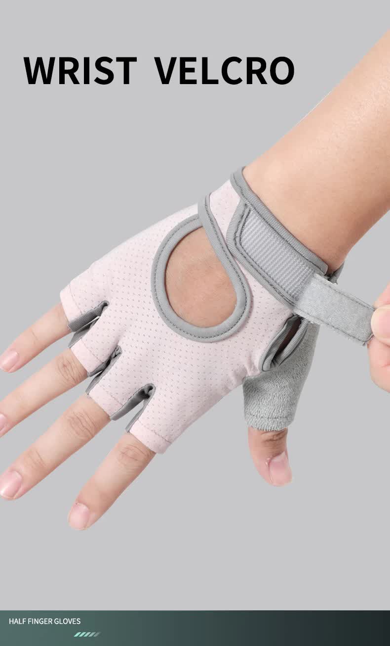 M Black Silicone Padded Workout Gloves - Non-Slip Weightlifting Gloves for Enhanced Grip and Palm Protection โ image 4