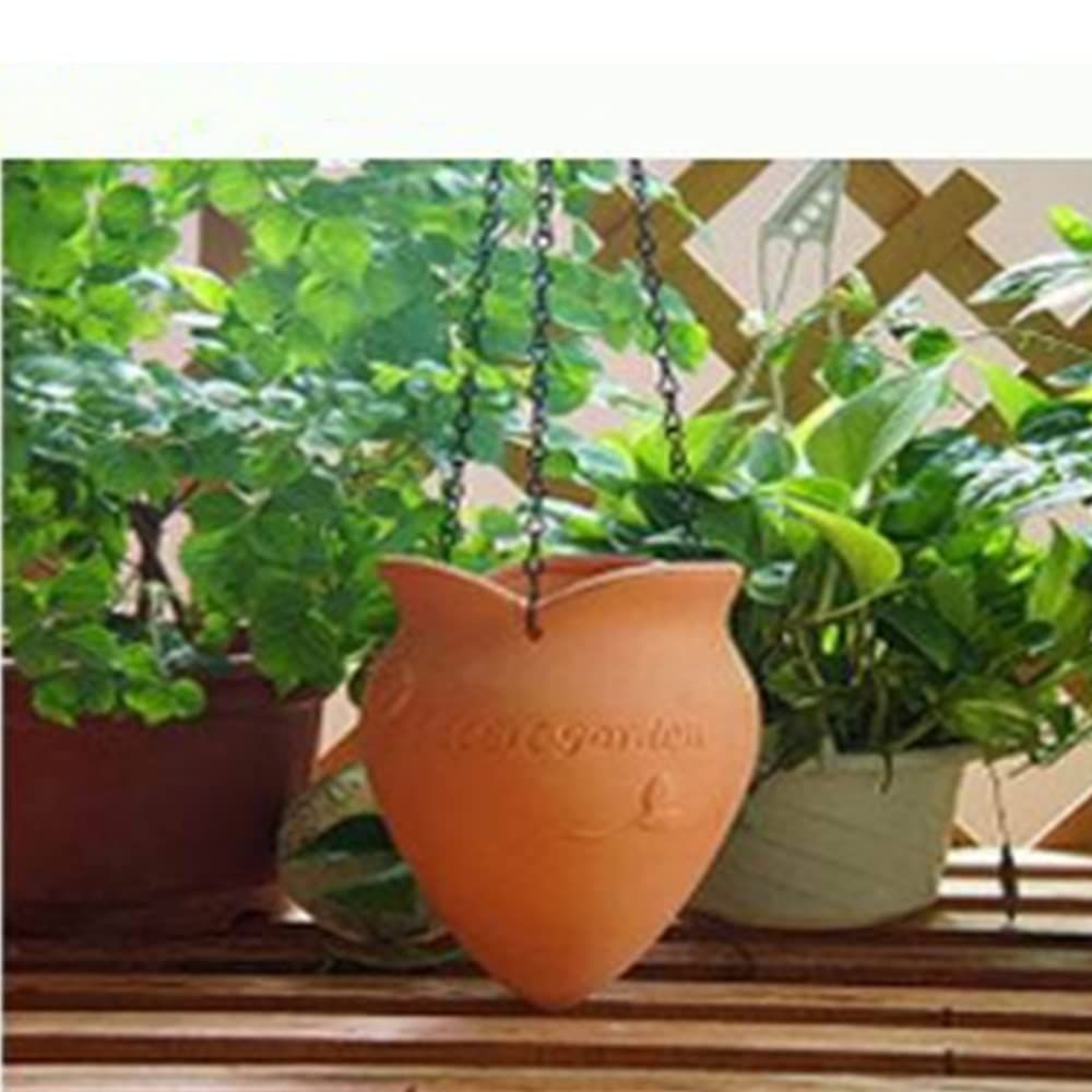 5 Pcs Hanging Chain, Heavy Duty 15.7 Inch Hanging Flower Basket Galvanized Replacement Chain -3Point Garden Plant Hanger (Black) — image 5