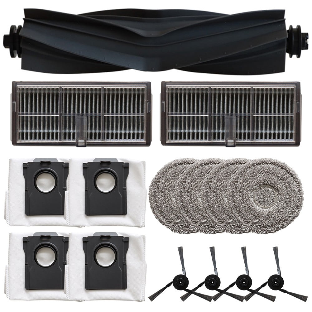 For MOVA P10 Pro For Ultra Robot Vacuum Cleaner Spare Parts Main Side Brush Hepa Filter Mop Cloth Dust Bag Accessories A