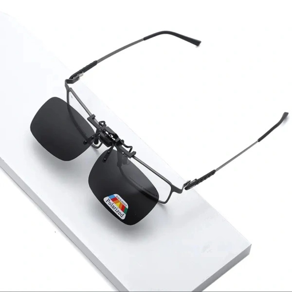 Clip On - Flip Up - Sunglasses - UV400 - (2-pack) — image 4