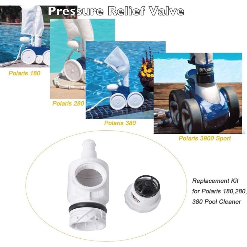 D29 Uwf Quick Disconnect Adapter And Pressure Control Valve 9-100-9002 Compatible With Polaris 180280380 Automatic Pool — image 4