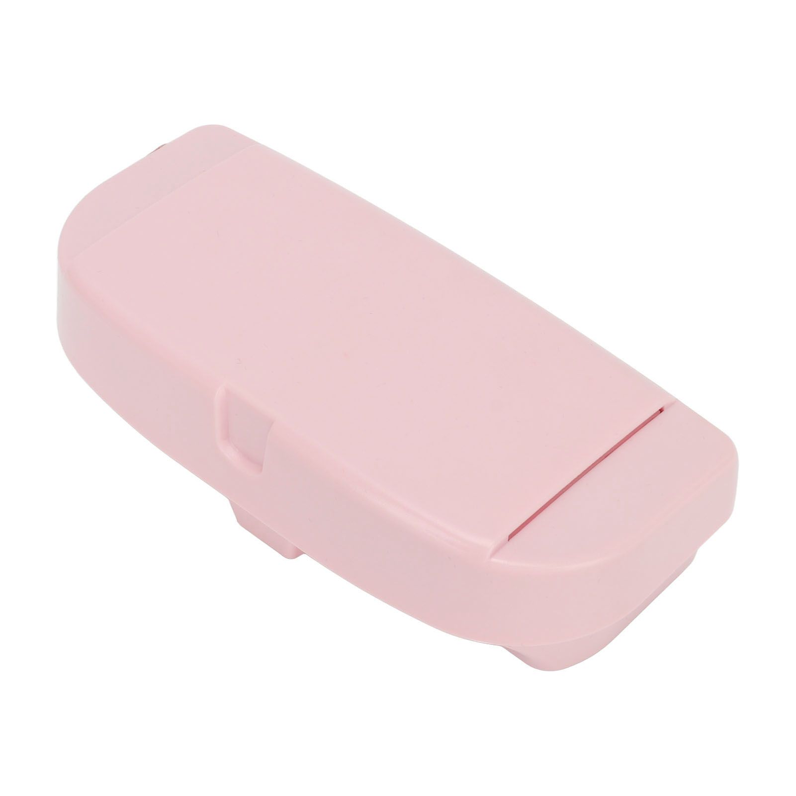 Multifunctional Car Glasses Holder Case Car Sun Visor Sunglasses Case Holder Eye Glasses Organizer Box With Clip Pink — image 2