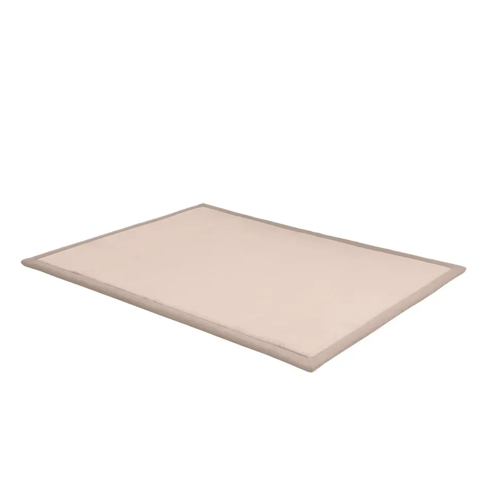 Kitchee Foam Floor Mat 150 × 200cm - Padded Thick Soft Tatami Style Rug Cream
