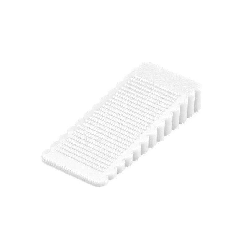 2Pcs Thick Rubber Wedge Door Stoppers Floor Carpet Heavy Duty Door Stop Security — image 2