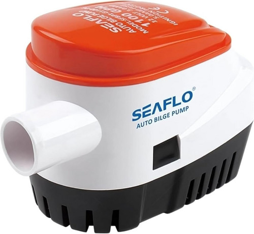SEAFLO 12V 1100GPH Automatic Bilge Pump Marine Boat Auto Submersible Pump — image 4