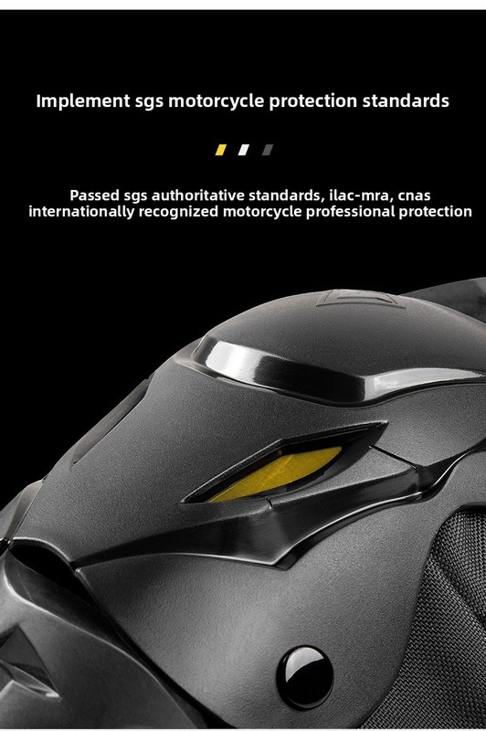 4 Piece Motorcycle Protective Gear Set Knee Pads and Elbow Guards Motocross Shin Armour Quick Release Hard Shell Adjustable Black — image 2