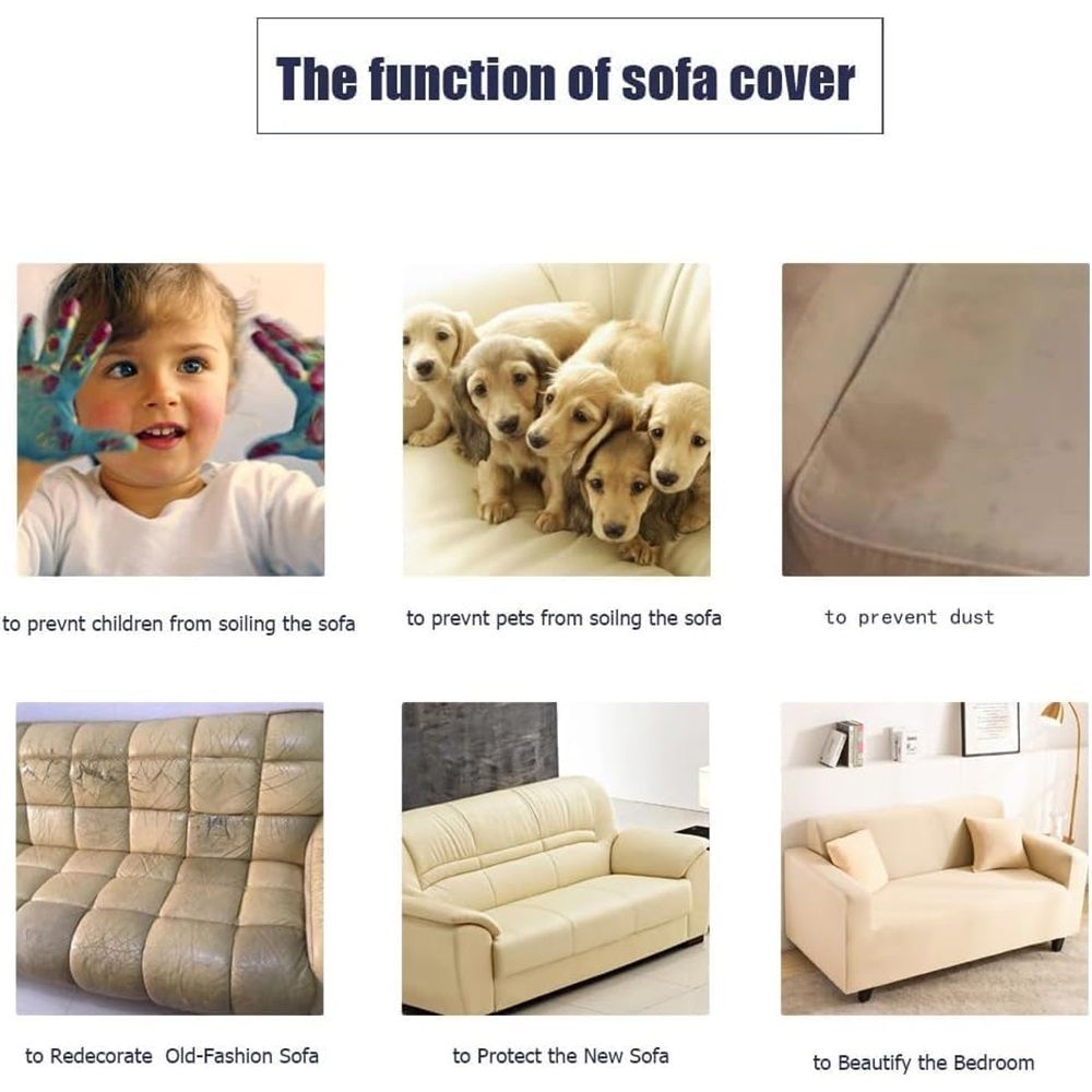 2 Pack Thick Velvet Stretch Armrest Covers for Chairs and Sofas - Non Slip, Grey Stretch Armrest Covers for Chairs and Sofas Couch Arm Covers for Sofa â image 5
