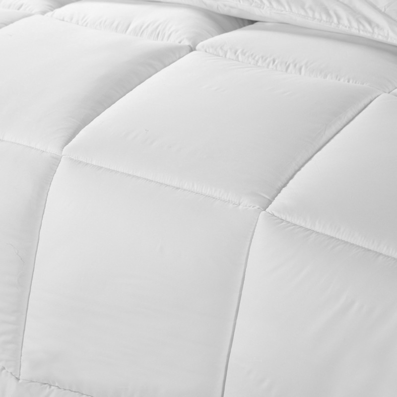Royal Comfort 800GSM Quilt Down Alternative Duvet Cotton Cover Hotel Grade - Single - White — image 3