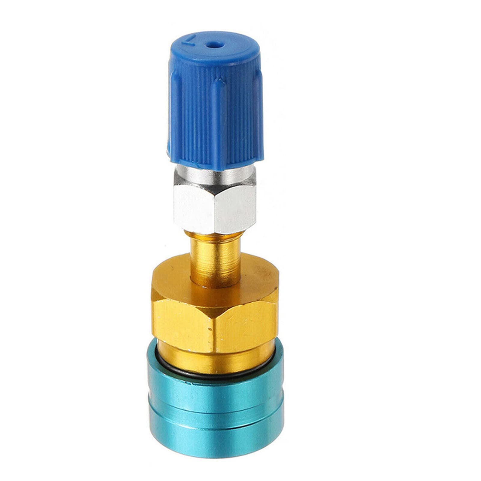 R1234YF to R134A Low Side Quick Coupler, R12 to R134A Hose Adapter Fitting Connector for Car Air-Conditioning AC Charging