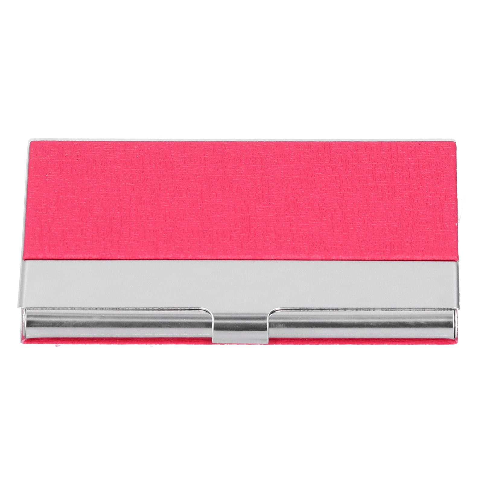 Business Card Holder Stainless Steel Name Card Case for Traveling and Business SuppliesRed 701# — image 5
