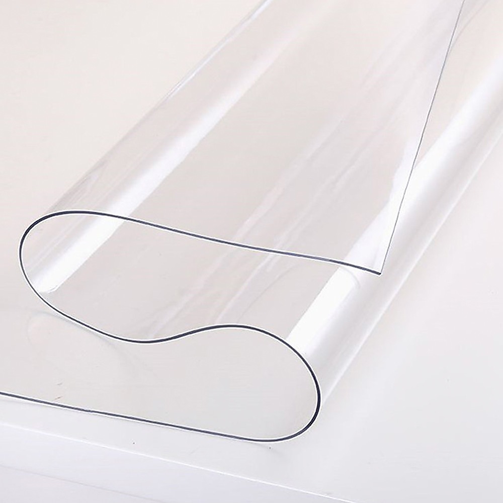 PVC Tablecloth Protector Table Cover Dining Table Cloth Plastic 2134x1070mm 1.5mm — image 6