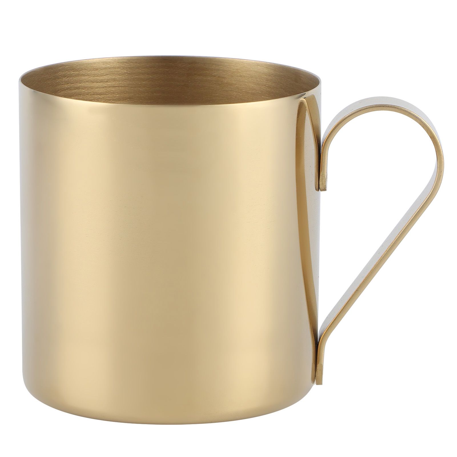 400ml Cocktail Mug 304 Stainless Steel Beer Coffee Water Drinking Cup Bar DrinkwareGold — image 5