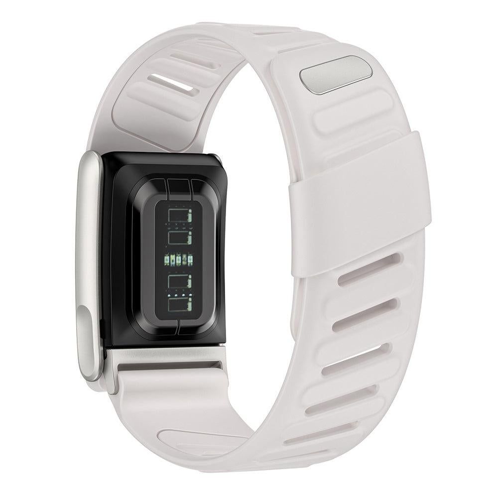 Silicone Sport Band for Whoop 5.0 Waterproof Replacement Wrist Strap White โ image 4