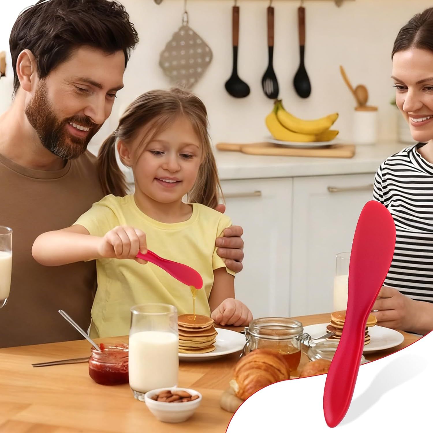 Plastic Multi Purpose Buttering Knife-cutter for Butter — image 6