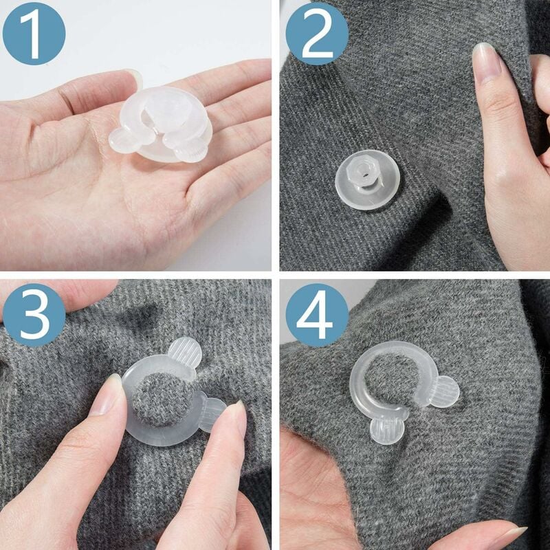 clips to hold the duvet in place — image 4